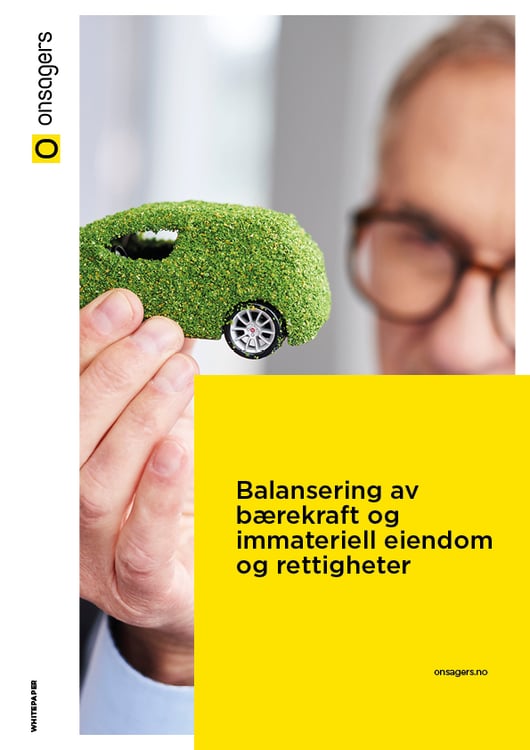 Onsagers WP Bærekraft forside