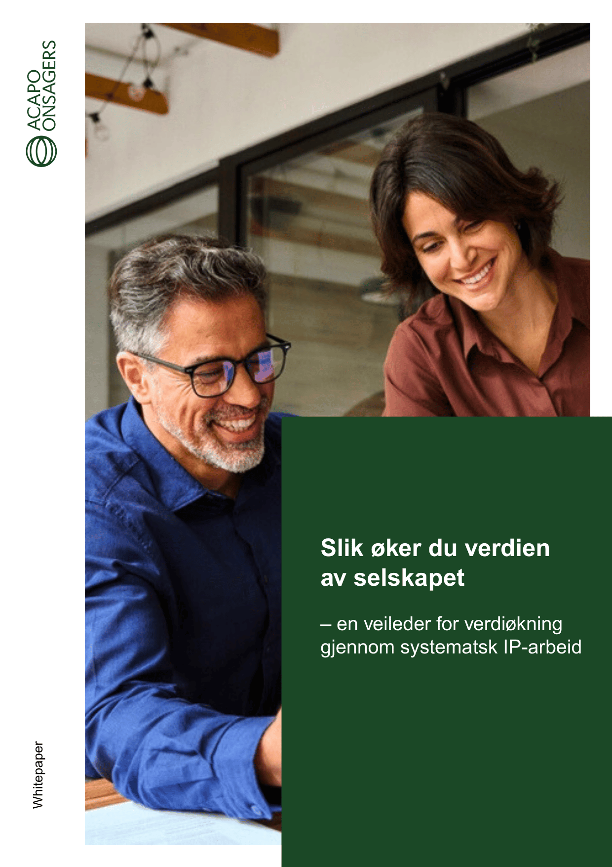 Forside whitepaper: Slik øker du verden av selskapet