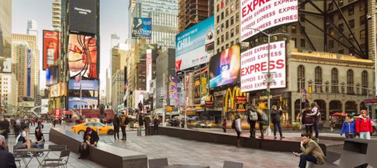 Bilde av Times Square i New York City, USA