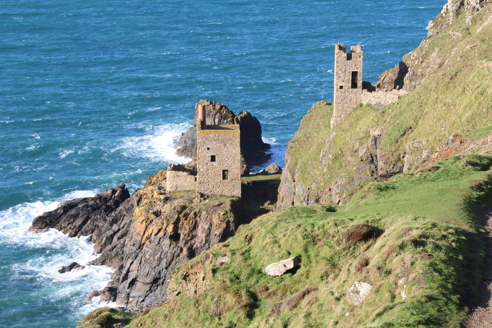 A tin mine in Botallack, Cornwall